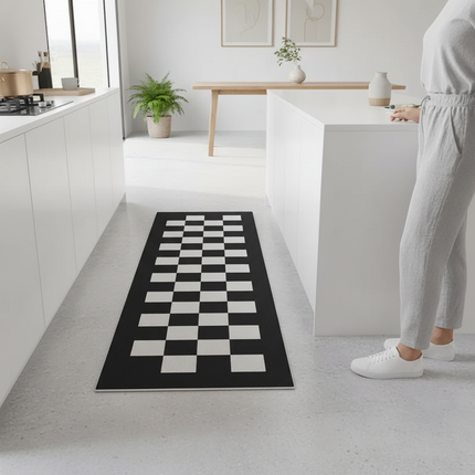 Non-slip Kitchen Carpet Washable Waterproof Oil-proof Anti-fouling Floor Mat Anti-slip Runner Rug 주방매트 Pvc Alfombras De Cocina
