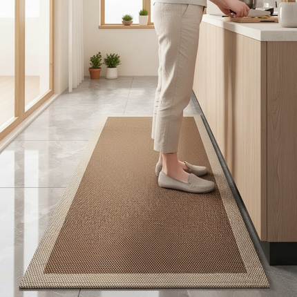 Tapis Cuisine long bicolore antidérapant