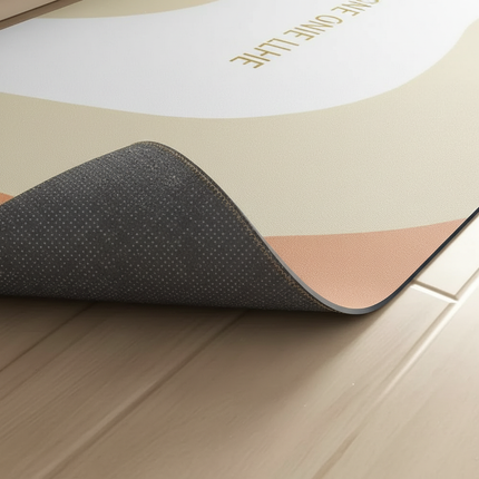 Kitchen Absorbent Mat Non-Skid Waterproof Wipeable Comfort Standing Kitchen Rugs and Mats Wipeable Wash Free Long Strip Carpet - gallery 2