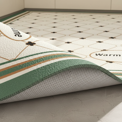 Tapis Cuisine classique géométrique antidérapant