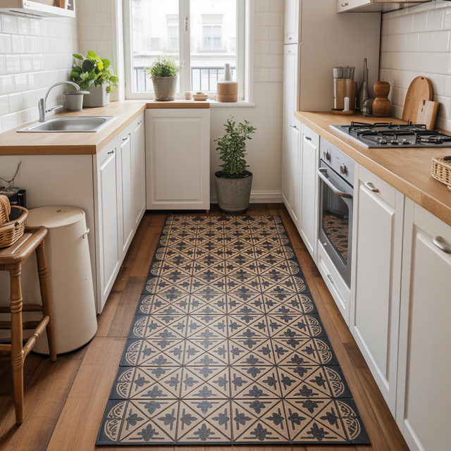 Tapis Vinyle Cuisine