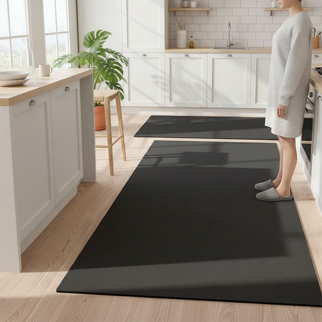 Kitchen Floor Mat Long Rug Waterproof Pvc Carpet Non-slip Leather Oil-proof Foot Mats Home Decoration Alfombra De Cocina 주방 깔개