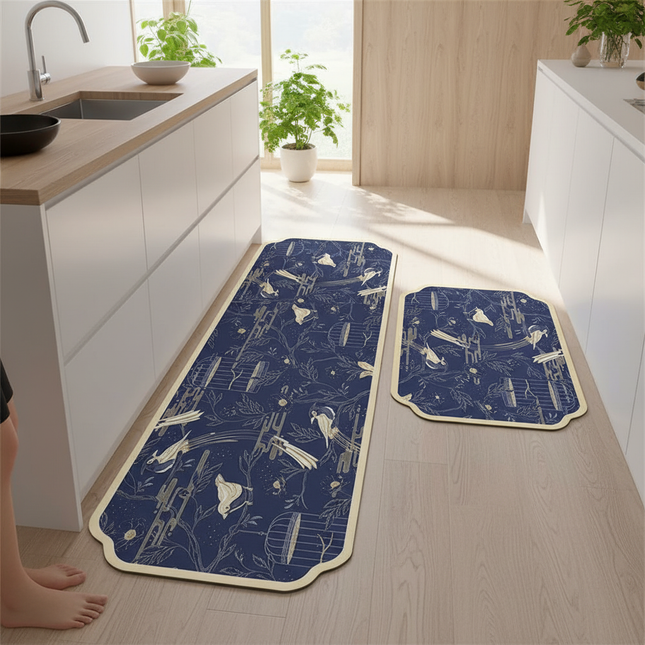 Non-slip Kitchen Carpets for Living Room Long Area Rug Kitchen Floor Mat Carpets Entrance Door Mat Home Decor Alfombra Tapis 러그