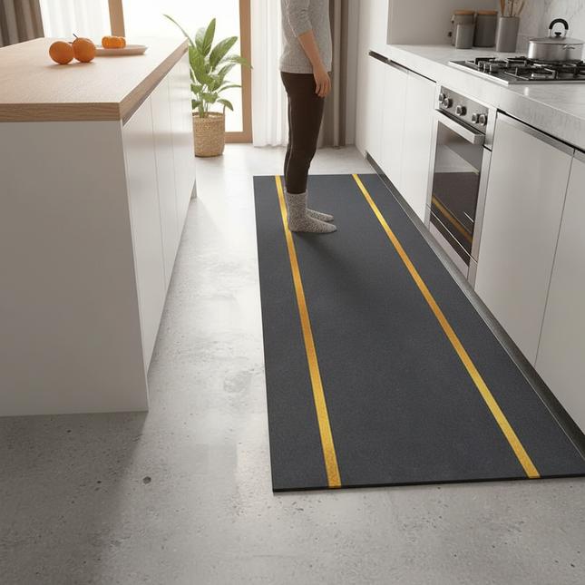 Kitchen Floor Mat Bedroom Living Room Long Bedside Area Rug Hallway Soft Washable Carpet Anti Slip Bathroom Entrance Doormat