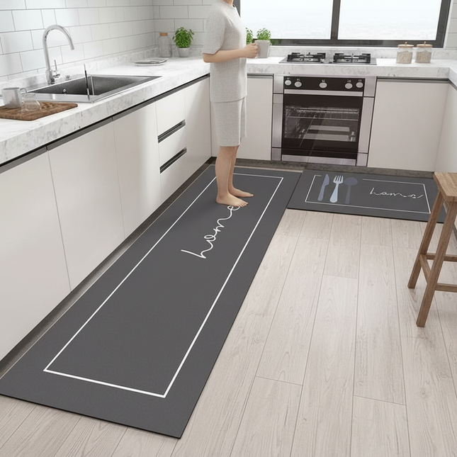 Kitchen Floor Mat Bedroom Living Room Long Bedside Area Rug Hallway Soft Washable Carpet Anti Slip Bathroom Entrance Doormat