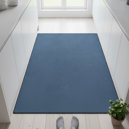 VIKAMA Hot Sale Kitchen Floor Rug Soft Diatomite Absorbent Large Area Full Of Non-Slip Simple Solid Color Foot Mat Home Decor