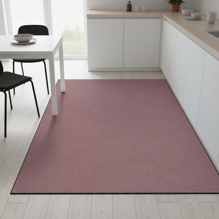 VIKAMA Hot Sale Kitchen Floor Rug Soft Diatomite Absorbent Large Area Full Of Non-Slip Simple Solid Color Foot Mat Home Decor