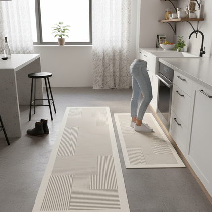 New 1PCS Kitchen Floor Mat Waterproof, Anti-skid, Anti-dirty Foot Mat Household Door Mat, Door Mat Carpet, Diatomite Door Mat