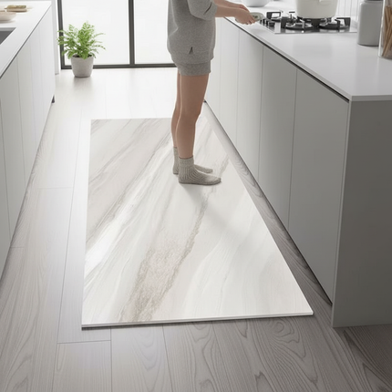 Tapis Cuisine marbré moderne antidérapant
