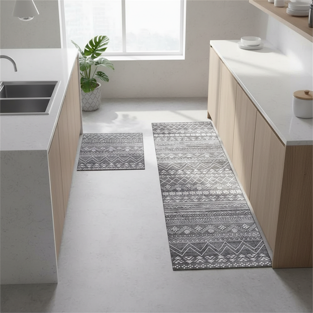 Kitchen Floor Mat Bedroom Living Room Long Bedside Area Rug Hallway Soft Washable Carpet Anti Slip Bathroom Entrance Doormat