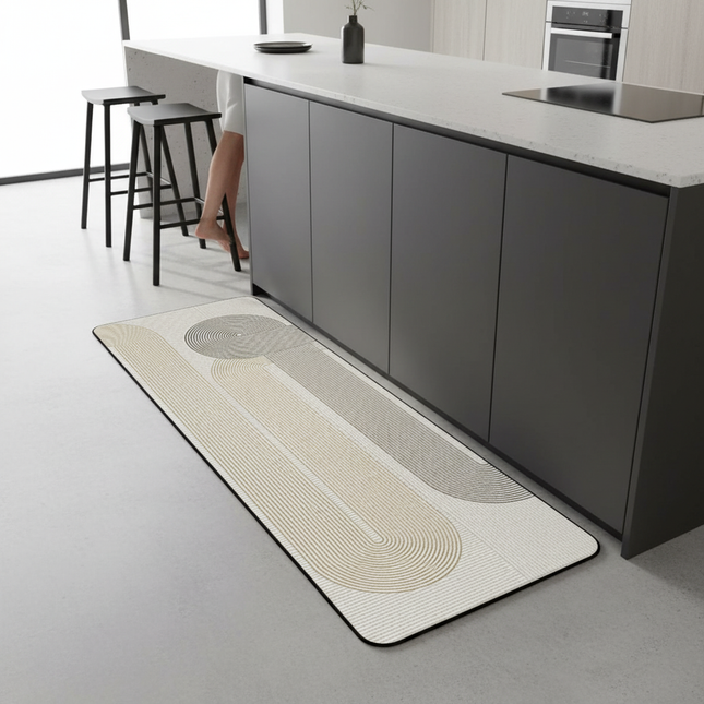Kitchen Floor Mat Pvc Waterproof Vinyl Carpet Home Decoration Long Rug Oil-proof Non-slip Foot Mats Custom 주방 카펫 Alfombra Cocina