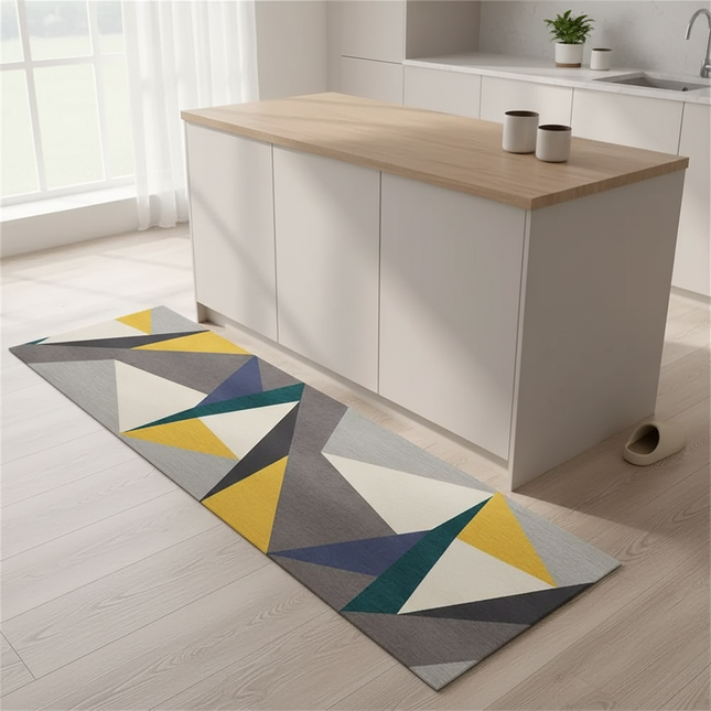 Kitchen Rug Durable Home Entrance Doormat High-end Kitchen Mats For Floor Waterproof House Hold Washable Non-slip Large Carpet