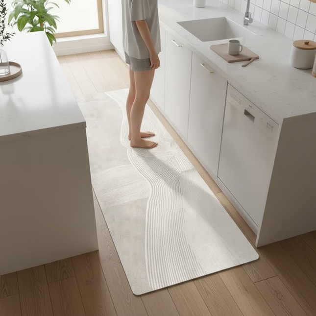 Kitchen Floor Mat Pvc Waterproof Vinyl Carpet Home Decoration Long Rug Oil-proof Non-slip Foot Mats Custom 주방 카펫 Alfombra Cocina