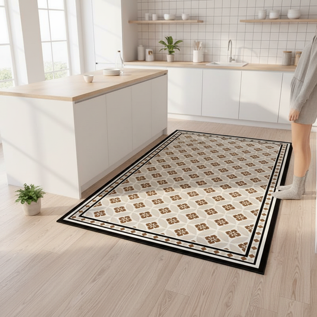 Kitchen Floor Mat Waterproof Non-slip Oil-proof Diatom Mud Wipeable Washable Soft Carpet Dirt-resistant Balcony Rug Alfombr