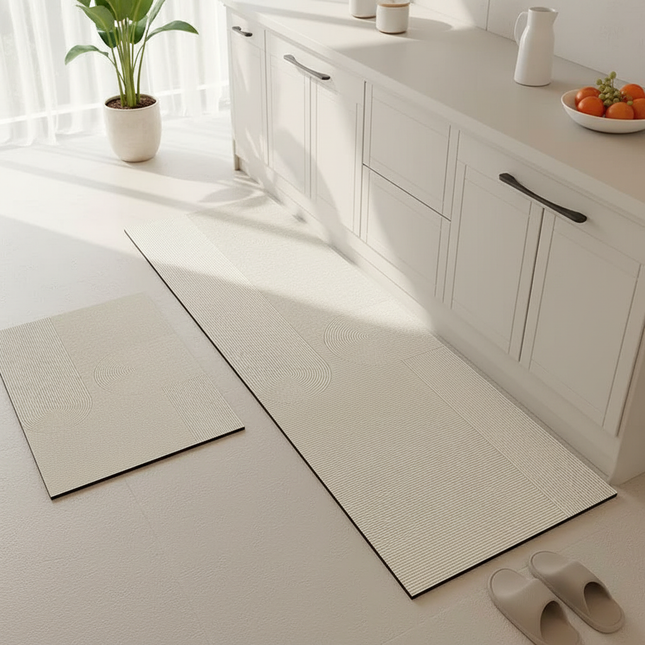 Kitchen Floor Mat Pvc Waterproof Vinyl Carpet Home Decoration Long Rug Oil-proof Non-slip Foot Mats Custom 주방 카펫 Alfombra Cocina