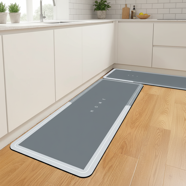 Anti slip diatomaceous earth bath mat, super absorbent, fast drying, machine washed carpet, 100% rubber sole, 100% vinegar mater