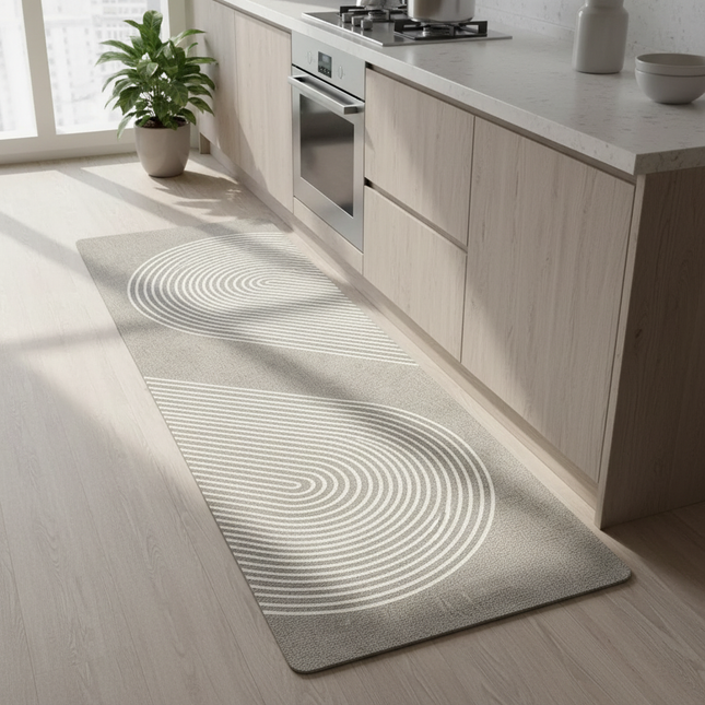 Kitchen Floor Mat Pvc Waterproof Vinyl Carpet Home Decoration Long Rug Oil-proof Non-slip Foot Mats Custom 주방 카펫 Alfombra Cocina