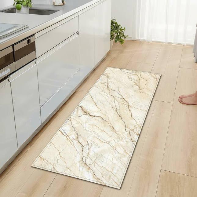 Marble Pattern Home Kitchen Floor Mat Door Front Decoration Floor Mat