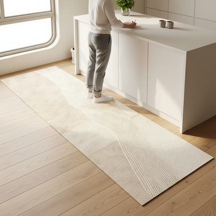 Kitchen Floor Mat Pvc Waterproof Oil-proof Carpet Mats Long Home Decoration Leather Rug Non-slip Custom 주방 카펫 Alfombra Cocina