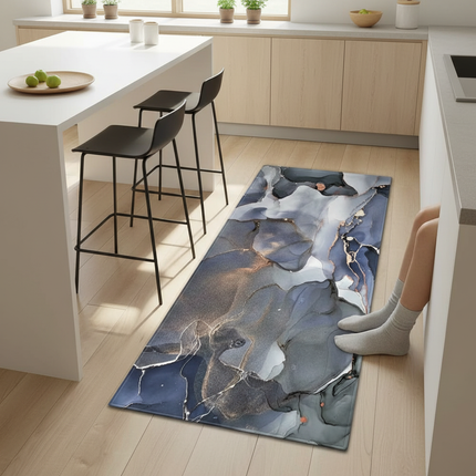 Kitchen Bath Foot Mat Home Living Room Balcony Bedroom Bedside Floor Decor Long Carpet House Hallway Entrance Door Anti-Slip Rug