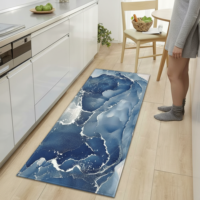 Kitchen Bath Foot Mat Home Living Room Balcony Bedroom Bedside Floor Decor Long Carpet House Hallway Entrance Door Anti-Slip Rug