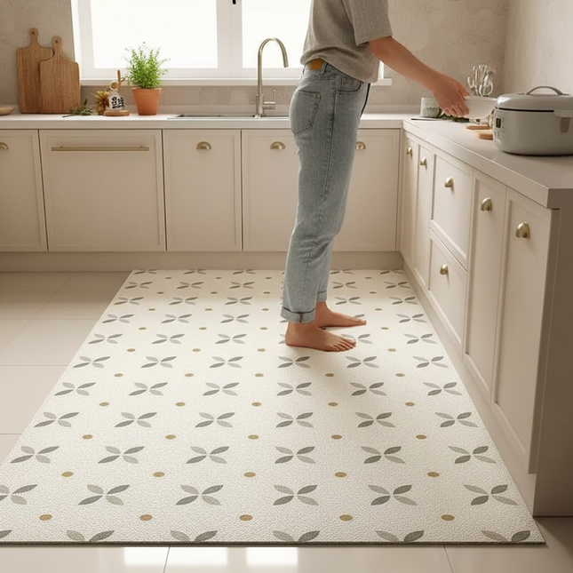 Tapis Cuisine motif moderne antidérapant