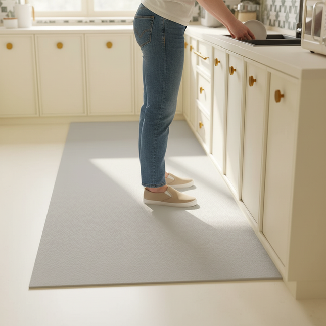 PVC Kitchen Carpet Waterproof Non-slip Floor Mat Oil-proof Home Decoration Rug Vinyl Leather Foot Mats Alfombra Pvc Cocina 주방매트 - gallery 1