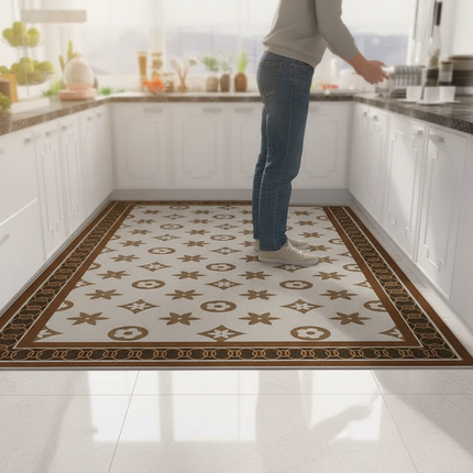 Tapis Cuisine motifs modernes antidérapant