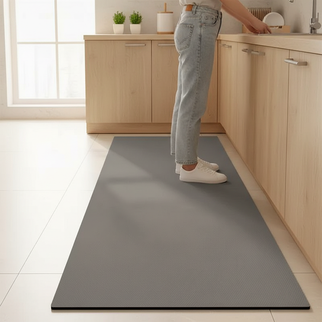 Kitchen Floor Mat Long Rug Waterproof Pvc Carpet Non-slip Leather Oil-proof Foot Mats Home Decoration Alfombra De Cocina 주방 깔개 - gallery 1