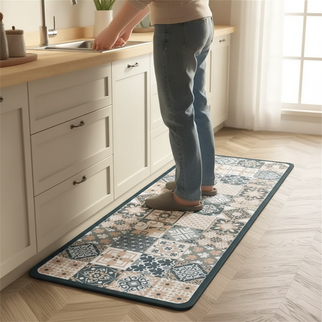 Non-slip Kitchen Carpets for Living Room Long Area Rug Kitchen Floor Mat Carpets Entrance Door Mat Home Decor Alfombra Tapis 러그 - gallery 1