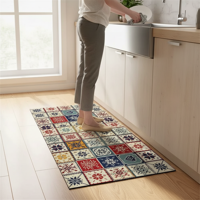 Non-slip Kitchen Carpets for Living Room Long Area Rug Kitchen Floor Mat Carpets Entrance Door Mat Home Decor Alfombra Tapis 러그 - gallery 1