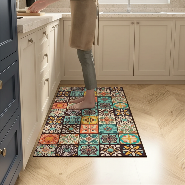 Non-slip Kitchen Carpets for Living Room Long Area Rug Kitchen Floor Mat Carpets Entrance Door Mat Home Decor Alfombra Tapis 러그 - gallery 1