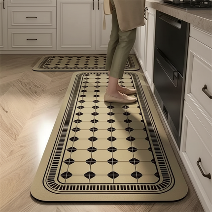 Non-slip Kitchen Carpets for Living Room Long Area Rug Kitchen Floor Mat Carpets Entrance Door Mat Home Decor Alfombra Tapis 러그 - gallery 1