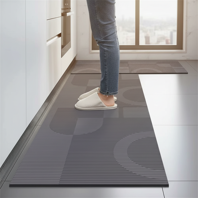 Tapis Cuisine Anthracite Design Antidérapant