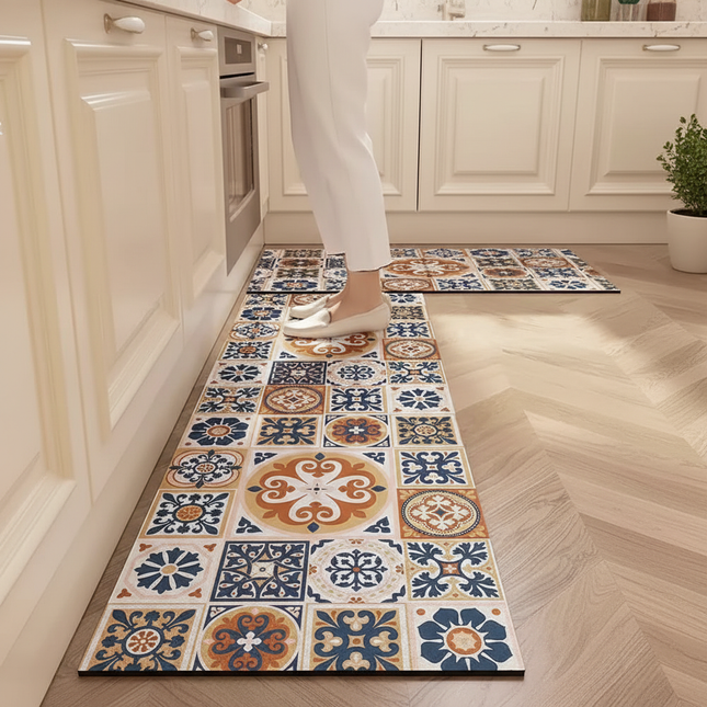 Kitchen Mat Absorbent Printed Kitchen Rugs Non-slip Area Mat Hallway Long Carpets for Living Room Bedroom Entrance Doormat Bath - gallery 1
