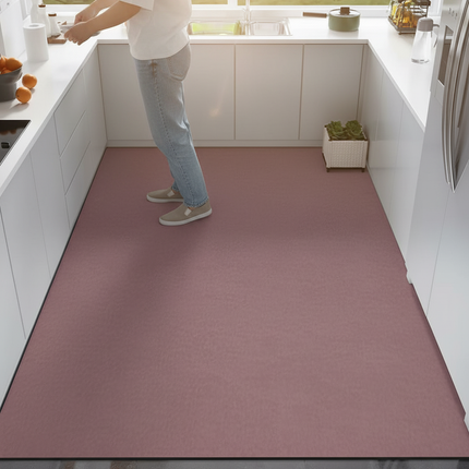 Tapis Cuisine Mauve Absorbant