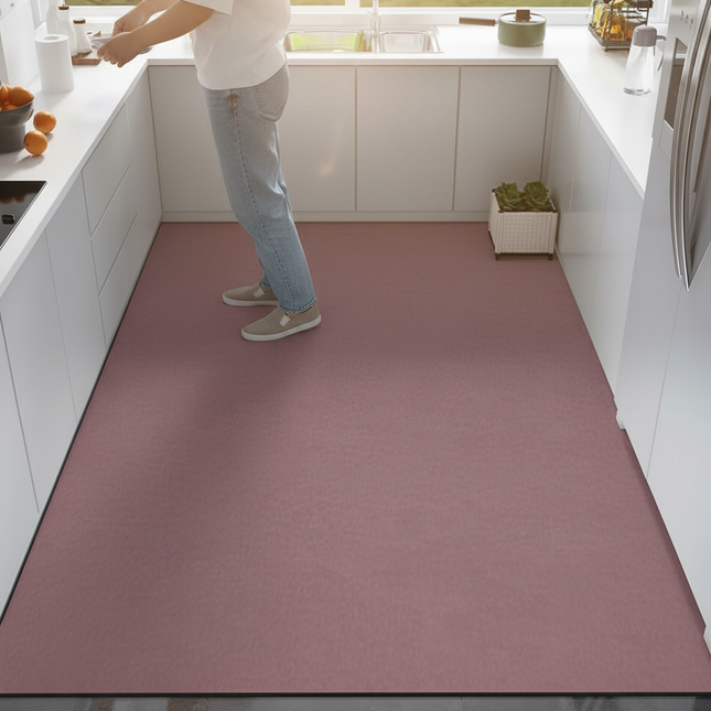 Tapis Cuisine Mauve Absorbant