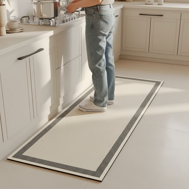 VIKAMA Multi-Functional Non-Slip Mat & Carpet Absorbs Water, Features Stylish Patterns, Ideal for Kitchens and Bathrooms - gallery 1