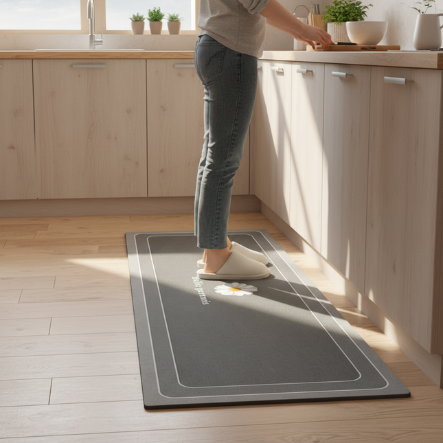 Non-slip Kitchen Mat Long Rugs Crystal Velvet Carpet for Living Room Absorbent Foot Mats Bedroom Doormat Alfombra Small Rugs - gallery 1