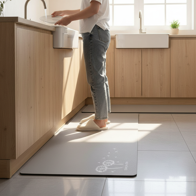 Non-slip Kitchen Mat Long Rugs Crystal Velvet Carpet for Living Room Absorbent Foot Mats Bedroom Doormat Alfombra Small Rugs - gallery 1