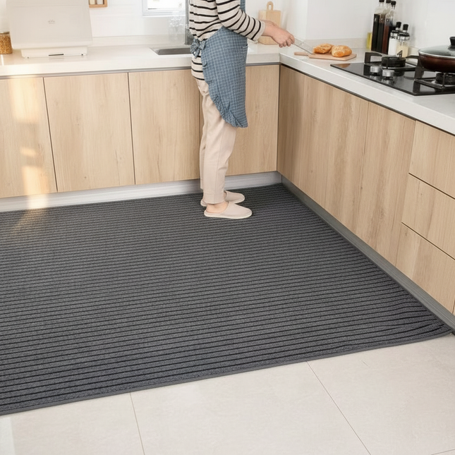 Anti Slip Kitchen Mat Floor Carpet Full Coverage DIY Absorb Oil Kitchen Doormat Long Hallway Runner Rug Entrance Easy To Clean - gallery 1