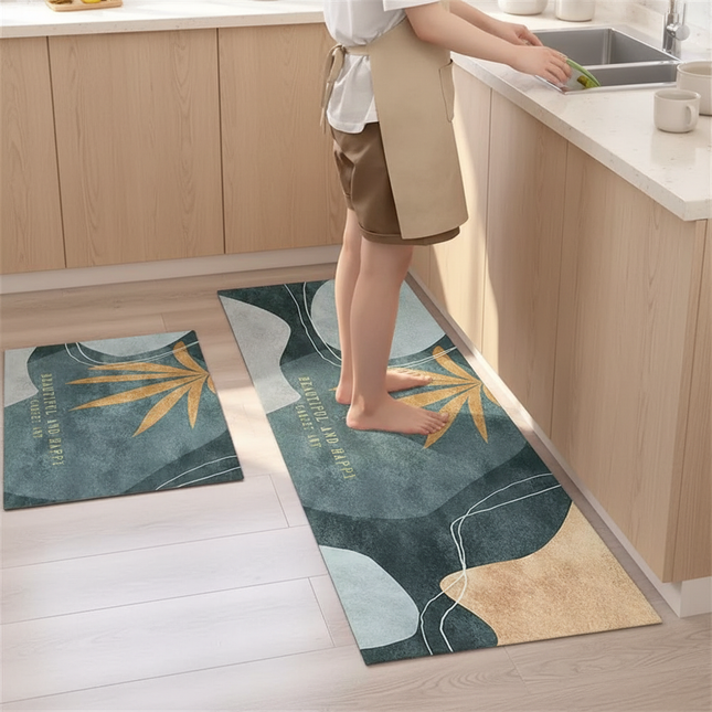 Kitchen Carpet Mats for Floor Bedroom Living Room Long Strip Rug Hallway Soft Washable Carpet Anti Slip Bathroom Entrance Mat - gallery 1
