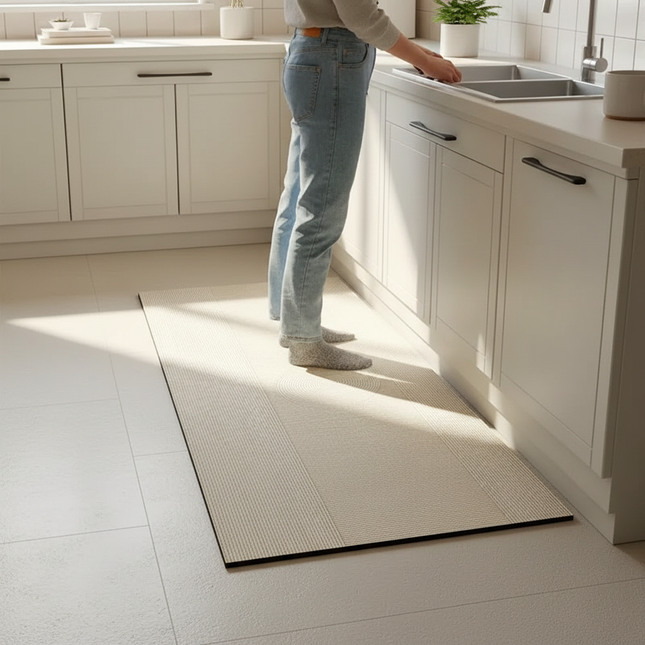 Kitchen Floor Mat Pvc Waterproof Vinyl Carpet Home Decoration Long Rug Oil-proof Non-slip Foot Mats Custom 주방 카펫 Alfombra Cocina - gallery 1