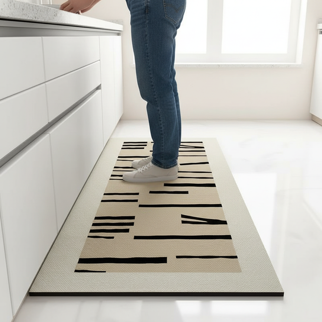Plaid Kitchen Long Carpet Anti Oil And Anti Slip Quick Dry Floor Mat, Easy to Clean Carpet, Anti Fouling Foot mat, Kitchen Floor - gallery 1