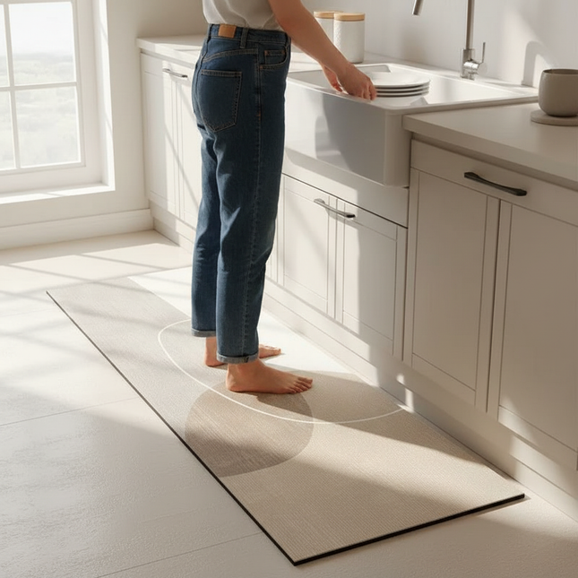Kitchen Floor Mat Pvc Waterproof Vinyl Carpet Home Decoration Long Rug Oil-proof Non-slip Foot Mats Custom 주방 카펫 Alfombra Cocina - gallery 1