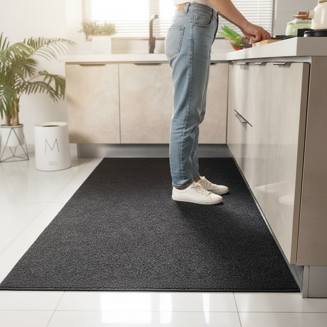 Anti Slip Kitchen Carpet for Floor Large Long Stripe Hallway Mat Thin Doormat  Bath Rugs Living Room Rugs Kitchen Mat Can Be Cut - gallery 1