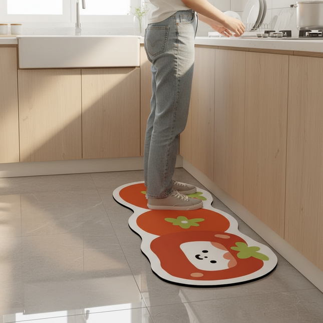 VIKAMA Kitchen Floor Mat and Bedroom Living Room Long Bedside Area Rug also Hallway Soft Washable Carpet with Anti Slip for Bath - gallery 1
