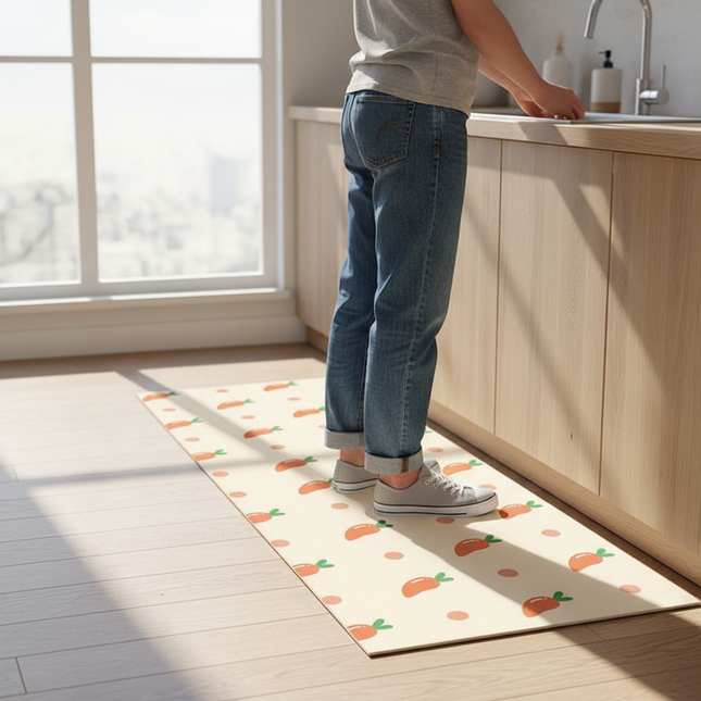 Tapis Cuisine carottes mignon antidérapant