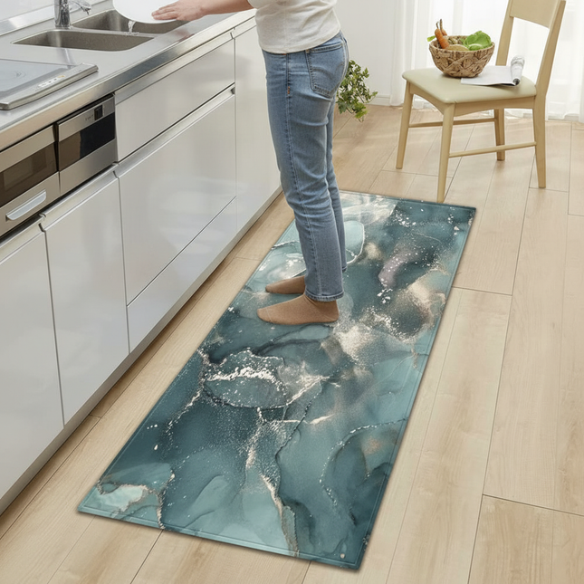 Kitchen Bath Foot Mat Home Living Room Balcony Bedroom Bedside Floor Decor Long Carpet House Hallway Entrance Door Anti-Slip Rug - gallery 1