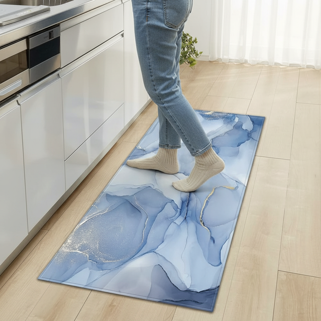 Kitchen Bath Foot Mat Home Living Room Balcony Bedroom Bedside Floor Decor Long Carpet House Hallway Entrance Door Anti-Slip Rug - gallery 1